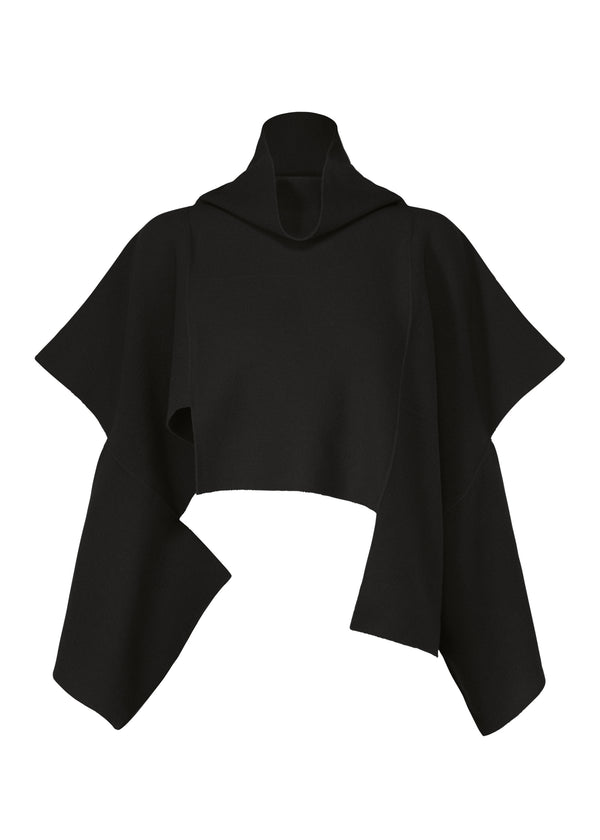 BRICK KNIT Top Black