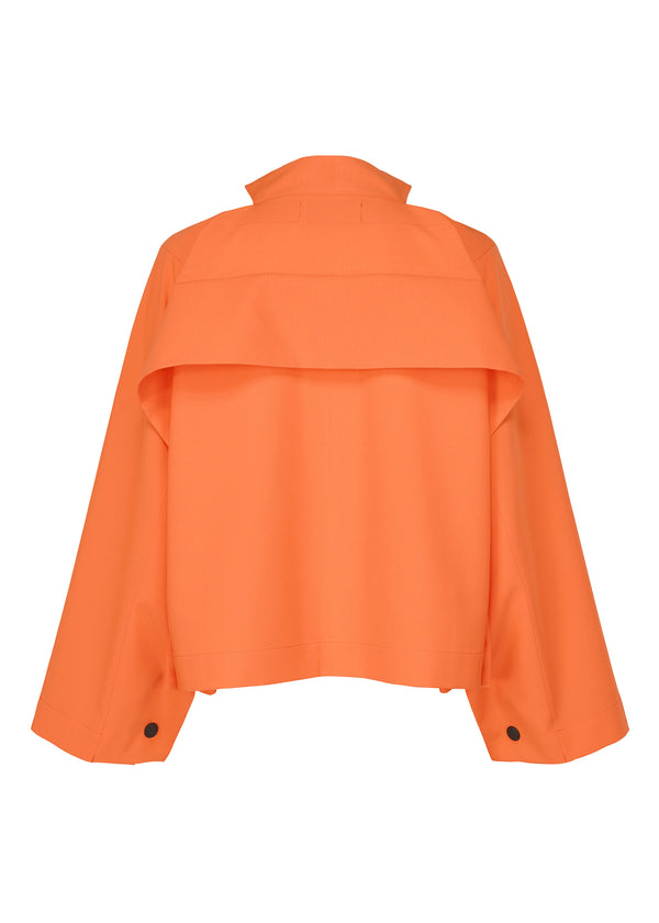 FLAT TUCK Jacket Orange