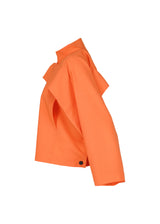 FLAT TUCK Jacket Orange