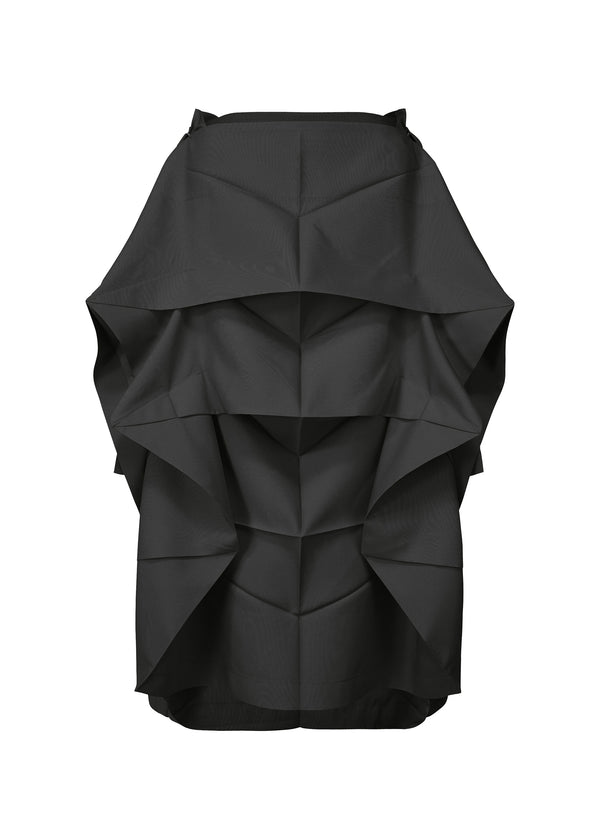 NO.7 Skirt Charcoal Black