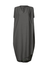 CROSSCUT JERSEY Dress Charcoal Grey