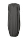 CROSSCUT JERSEY Dress Charcoal Grey