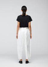 TUCKED FOIL Trousers Indigo