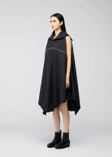 A model wears the 132 5. ISSEY MIYAKE NO.4 dress.