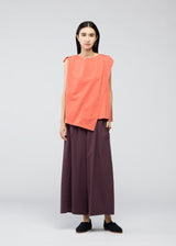 CROSS CUT JERSEY Top Coral