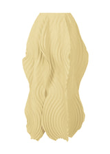 RESONANT PLEATS Skirt Ivory