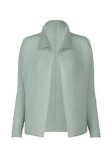 WOOLY PLEATS-36 Cardigan Light Blue