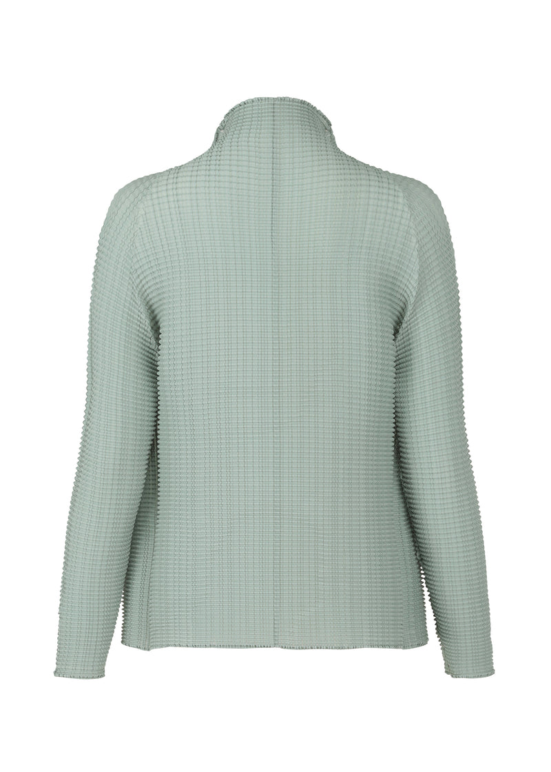 WOOLY PLEATS-36 Cardigan Light Blue