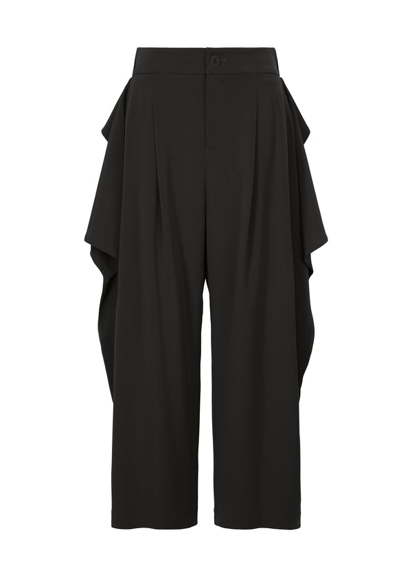 SQUARE ONE PANTS SOLID Trousers Black