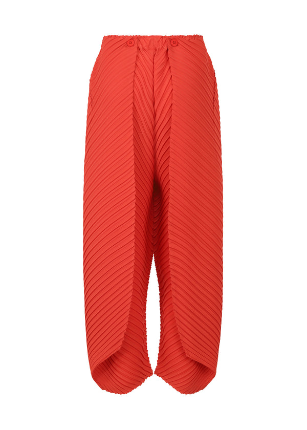 REITERATION PLEATS SOLID Trousers Black
