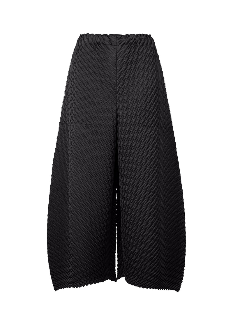GLEAM PLEATS Trousers Black