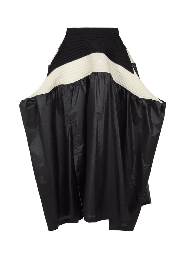 SQUARE SCHEME-2 Skirt Black