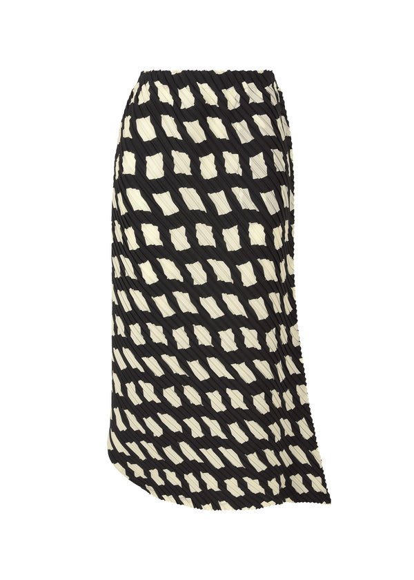 REITERATION PLEATS Skirt White-Hued