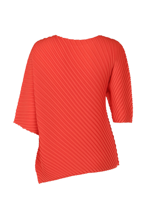 REITERATION PLEATS SOLID Top Black