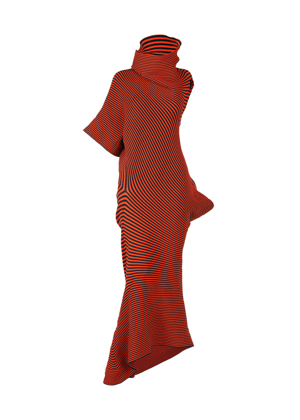COUNTERPOINT Dress Orange-Hued