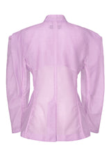 TRANSLUCENT SUIT Jacket Black