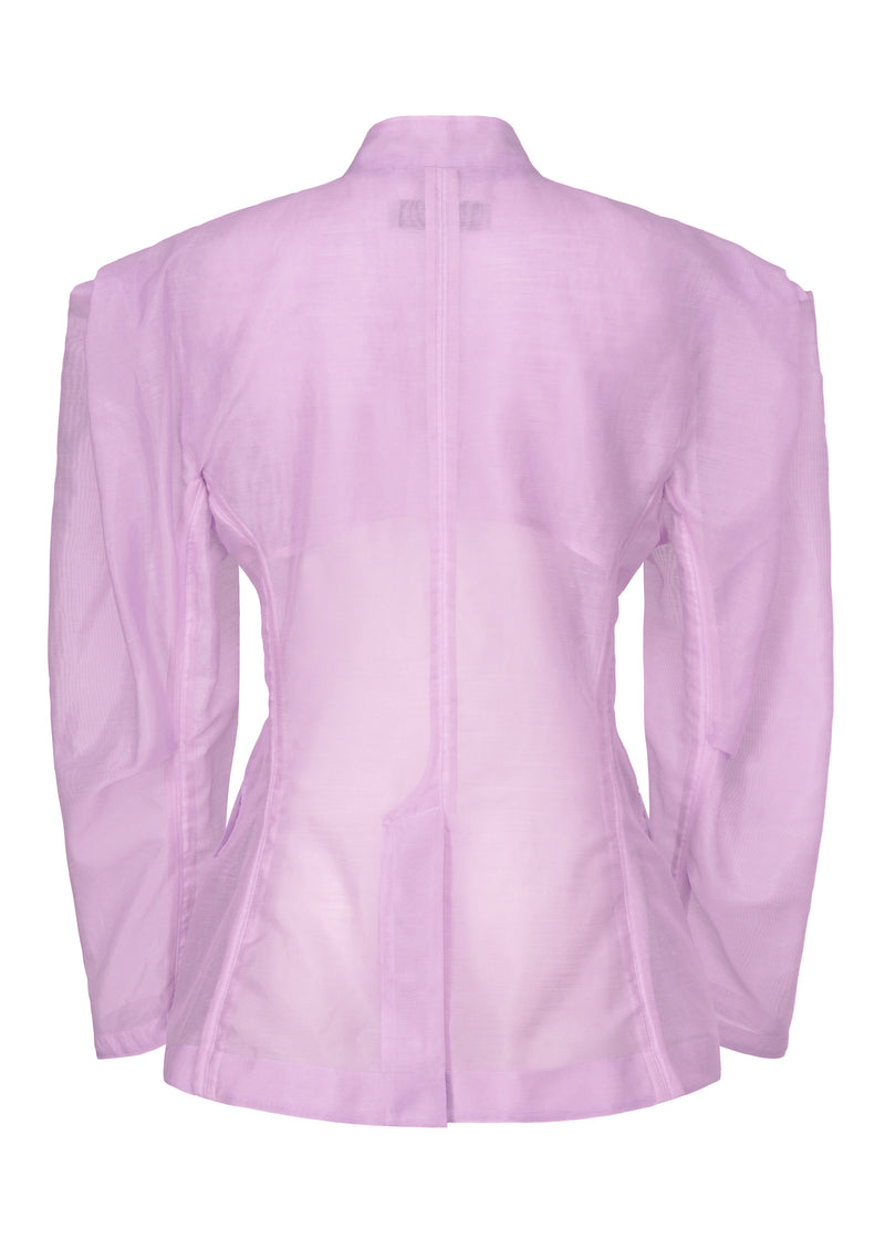 TRANSLUCENT SUIT Jacket White