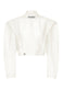 TRANSLUCENT SUIT Jacket White