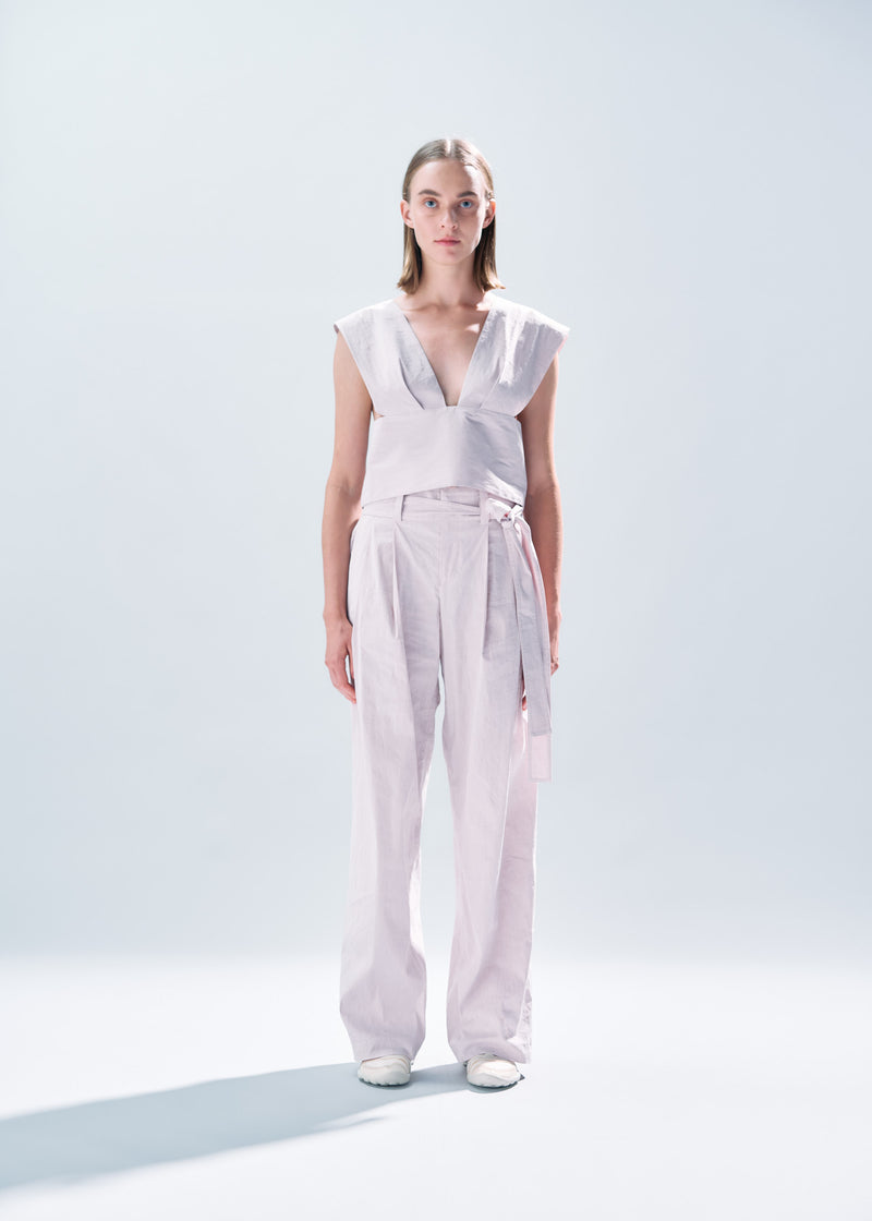 SHAPED MEMBRANE Trousers Light Pink