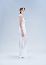 TRANSLUCENT SUIT Trousers White