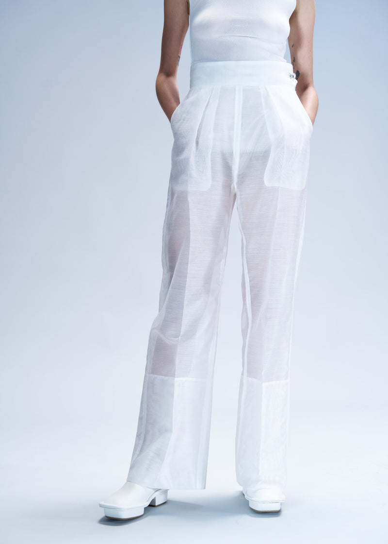 TRANSLUCENT SUIT Trousers Black