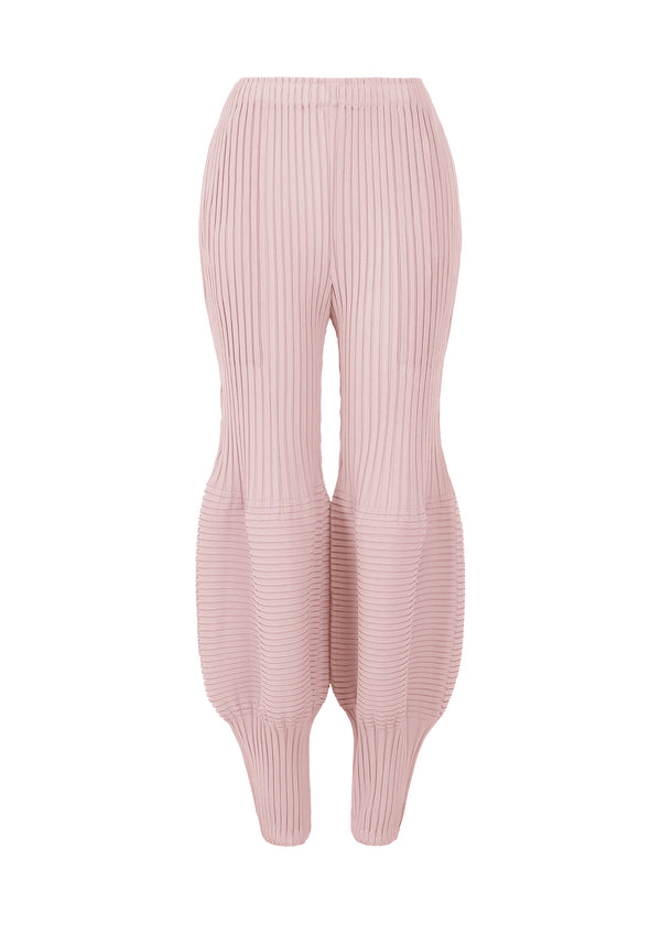 AERATE PLEATS Trousers Light Pink