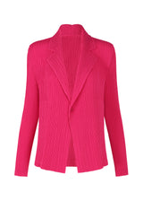 HATCHING PLEATS Jacket Day Pink