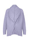 WRAPPED PLEATS Jacket Asagao Purple