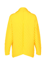 WRAPPED PLEATS Jacket Patrinia Yellow