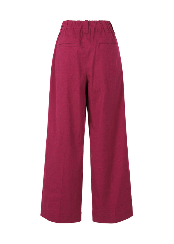 ENCLOTHE WASHI AND WOOL Trousers Day Pink