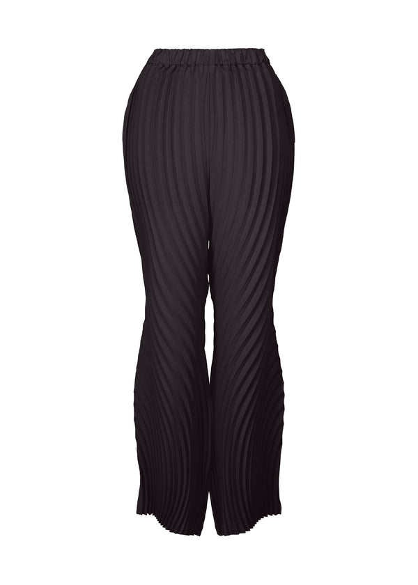 WRAPPED PLEATS Trousers Midnight Navy