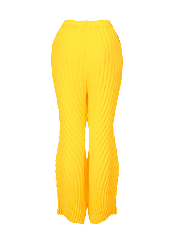 WRAPPED PLEATS Trousers Patrinia Yellow