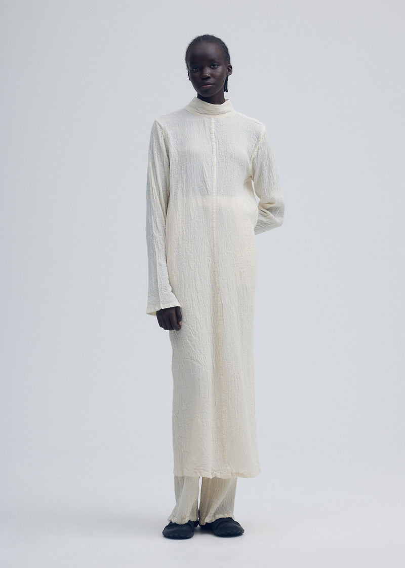 KARAMI WOOL Dress Moon White