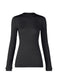 SILK JERSEY Top Black