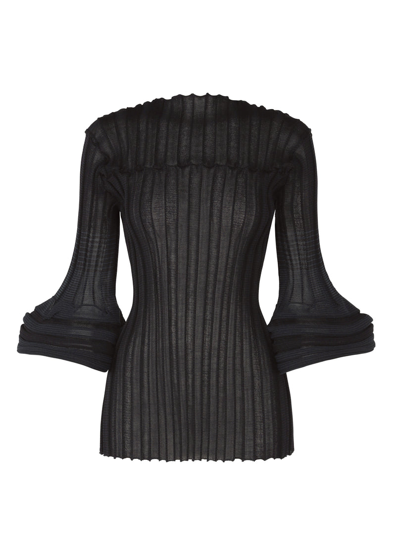 ASAGAO Top Black-Hued