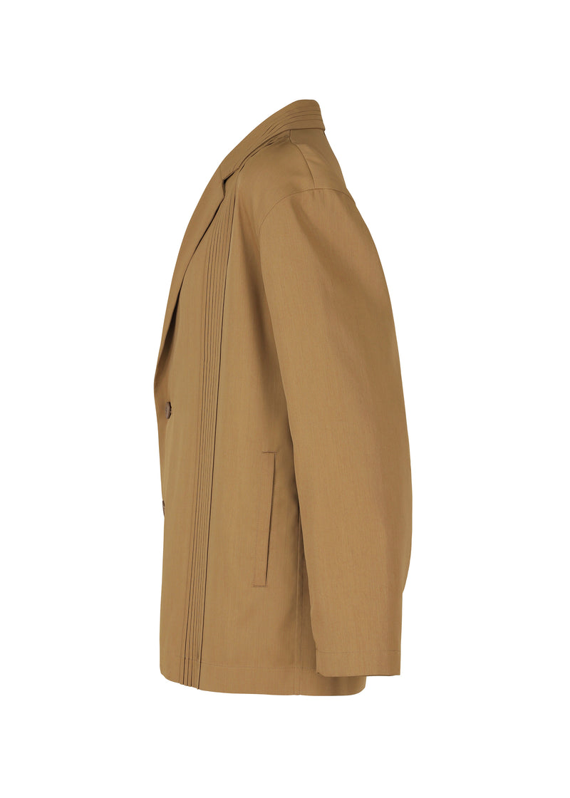 AIR PLEATS Jacket Brown