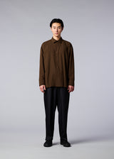 AIR PLEATS Trousers Brown