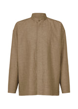 A product shot of the IM MEN  HYBRID SHIRT shirt in brown (44)