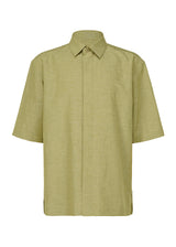 A product shot of the IM MEN  HYBRID SHIRT shirt in khaki (65)