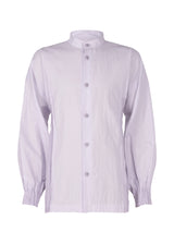 A product shot of the IM MEN  DUO SHIRT shirt in lavender (83)