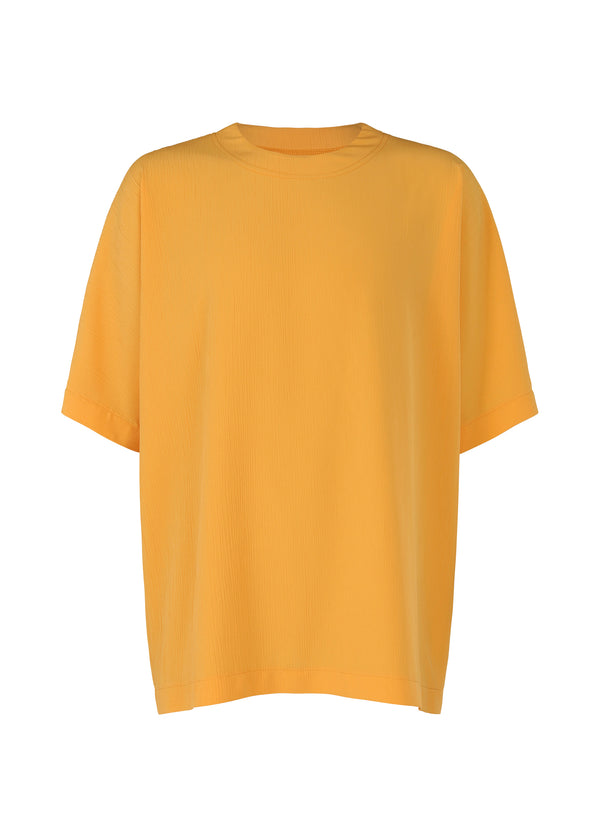 CREPE DRAPE T Top Light Orange