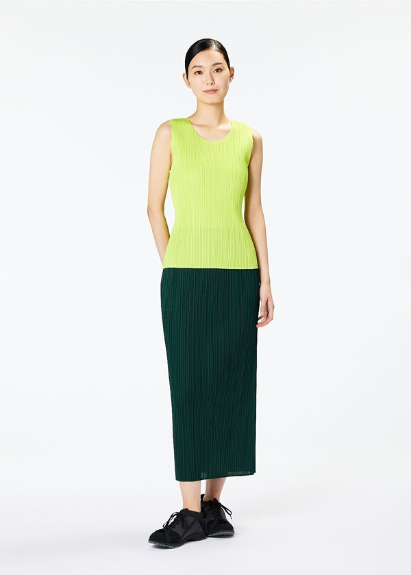 NEW COLORFUL BASICS 3 Skirt Dark Green