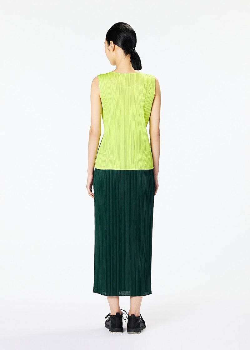 NEW COLORFUL BASICS 3 Skirt Dark Green