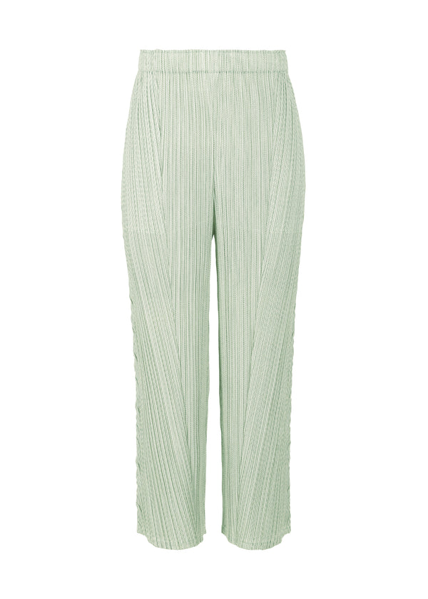 COTTON ALLEY Trousers Pastel Green