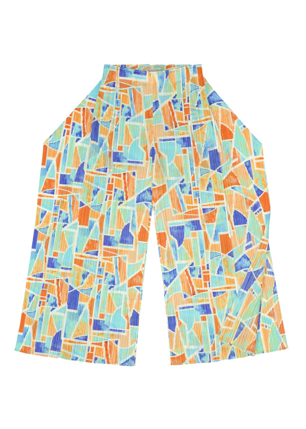 CANAL Trousers Orange Beige