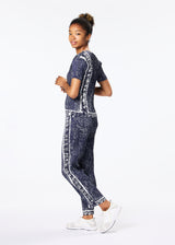 TRAIL DENIM Top Indigo
