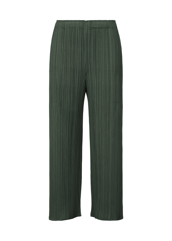 MONTHLY COLORS : JULY Trousers Dark Green