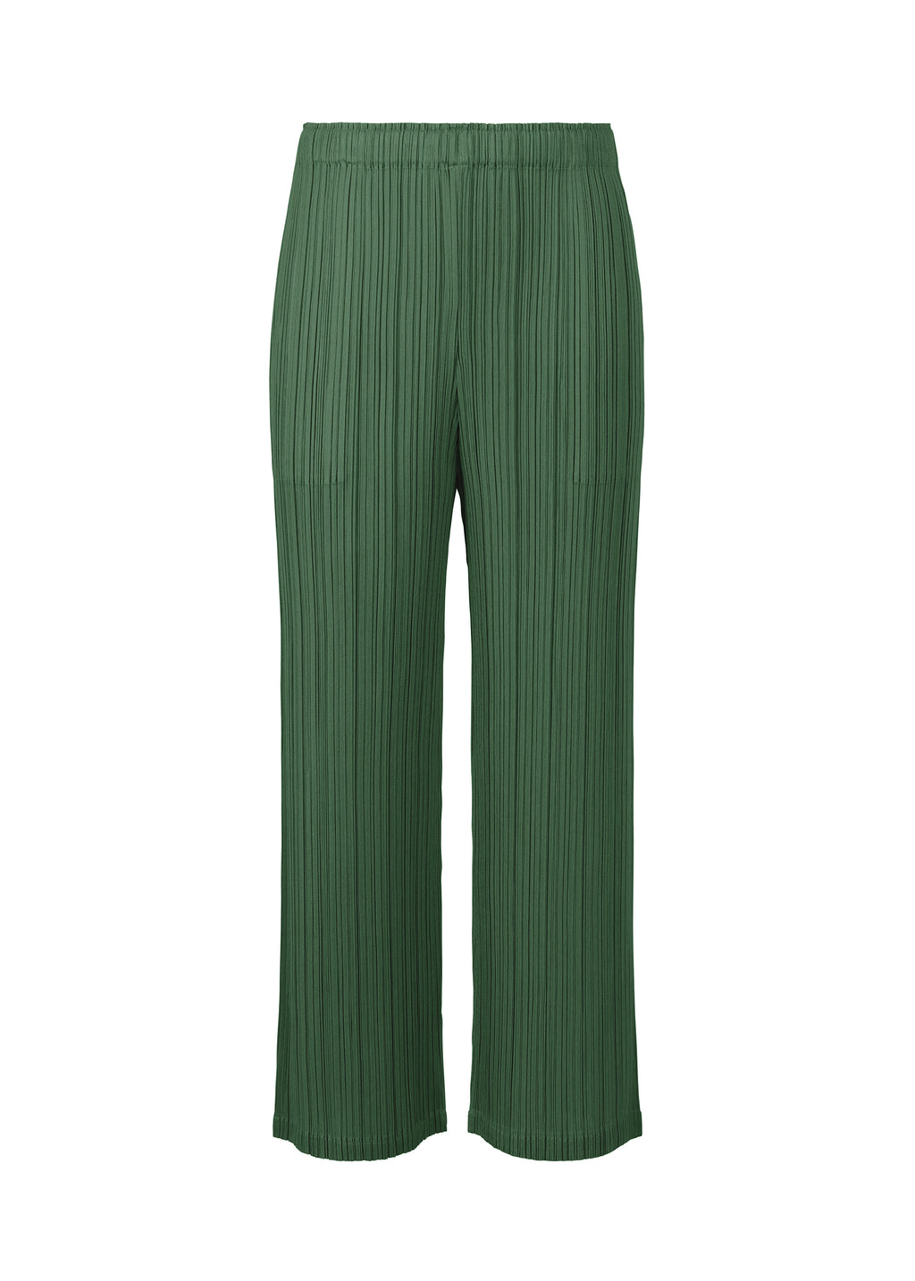 MONTHLY COLORS : DECEMBER Trousers Moss Green | ISSEY MIYAKE