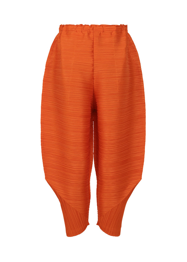 THICKER BOUNCE Trousers Orange Red