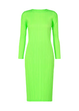 MONTHLY COLORS : SEPTEMBER Dress Neon Green